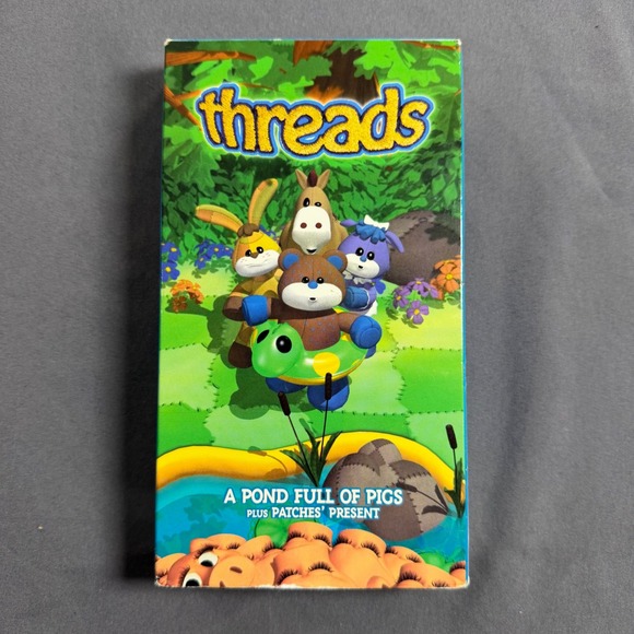 Other - Threads A Pond Full of Pigs Patches Present VHS Everland Entertainment Kids 2000